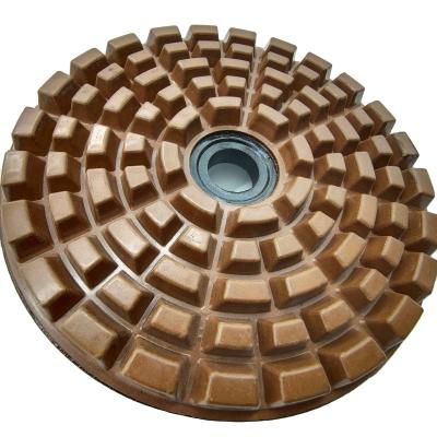 China Diamond Polishing Grinding Resin Buff Disc Pads for Smooth Granite Tile Slab Grinding for sale