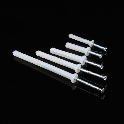 China Plastic Nylon Frame Fastening Expanding Anchor With Nail Screwv Made From China Good Quality for sale