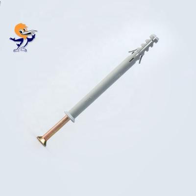 China 100*80MM Plastic Prevent Expansion Pipe Nylon Screw Rotation Anchor for sale