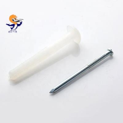 China Plastic Competitive China Screw Socket Nail Anchor Nylon PA Material for sale