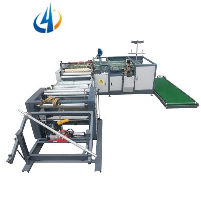 China Woven bag cutting and rice sack flour sack sewing pp woven bag cutting sewing machine for sale