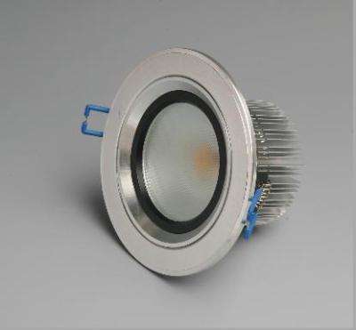 Κίνα 8W Downlights των ασημένιων/άσπρων νέων σχεδίου οδηγήσεων Dimmable με 140 βαθμούς για το γενικό φωτισμό προς πώληση