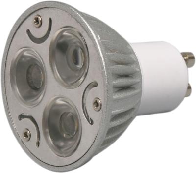 Κίνα 3X2W Dimmable GU10 για το νέο στυλ ψύχεται Λευκός προβολέας LED με 60 βαθμό πορείας γωνία βάσης MR16 προς πώληση