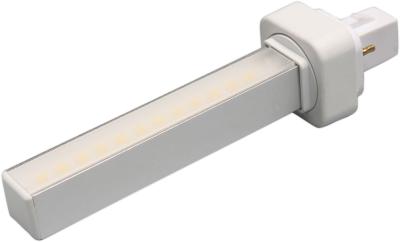 China luz del G-24 LED PL del diámetro de 6W 146m m con 85 a 130V, 180 a 260V y 140 grados en venta