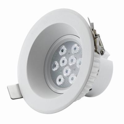 China Polvo comercial Downlights do diodo emissor de luz com 10W AC110V/AC220V à venda