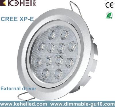 중국 12w dimmable 지도한 downlights 각 조정가능한 Lextar 3030 칩 Saa 운전사는 유효합니다 판매용