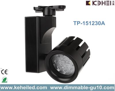 China 30w AC 110 - 260V LED Track Lights with Cree XP-E LED chips 15-60D for sale