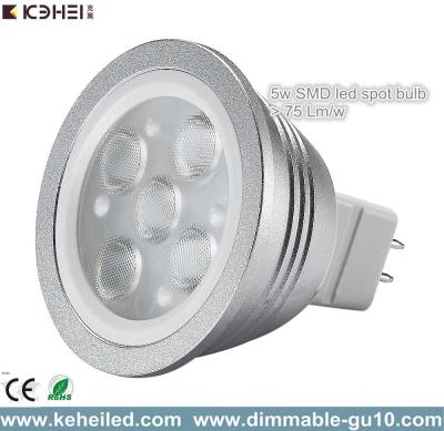 Cina MR16 LED mette in luce il potere delle lampadine 5w con il chip principale del chip 75lm/w di Lextar 3030 in vendita