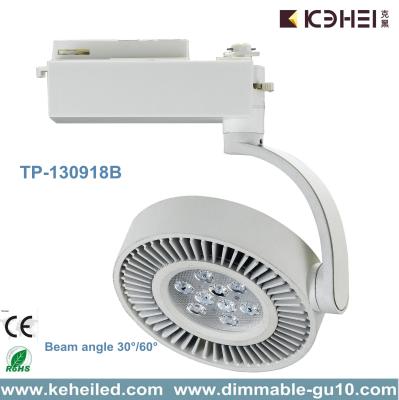 Cina 18W il CREE XP-E scheggia le luci italiane della pista di stile LED con il dissipatore di calore di alluminio puro in vendita