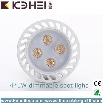 China Luz do ponto de AC110V/220V 4Watt GU10 com 25°/45° CE integrado RoHs à venda