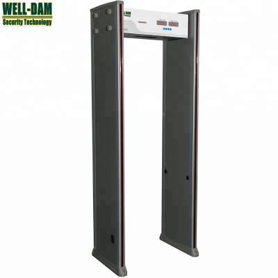 China Sensitivity Adjustment Walk Through Metal Detector 6 Zones Walk Through Metal Detector Door Frame Metal Detector Archway Metal Detector Price for sale