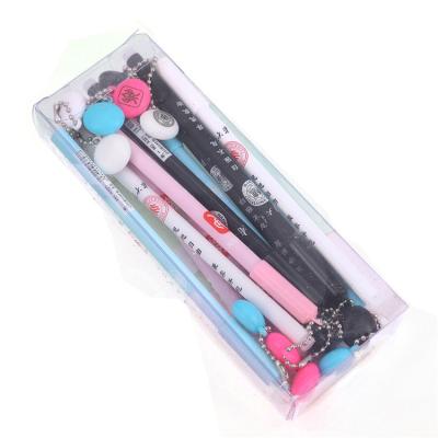 China Chinese Style Normal Simple Texts Pendant Gel Pen , Student Cute Gift Neutral Gel Pen for sale