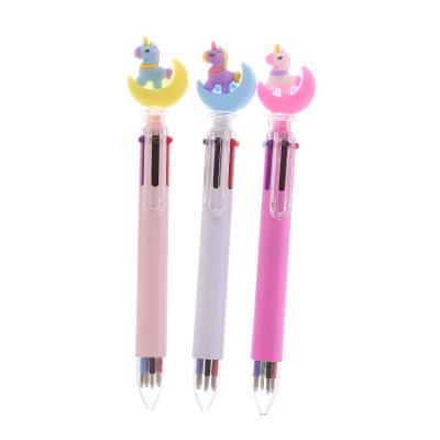 China office & School Pen 2020 New Design Animal Cartoon Cute Plastic Ballpoint Pen Multi-Colored Animal Ballpoint Pen for sale