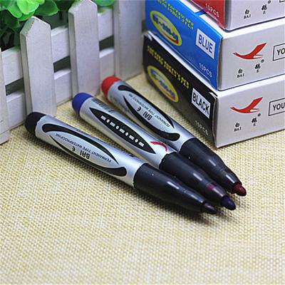 China Bright High Quality Multi Colors Paint Drawing Markers Pen Portable Oil Based Marker Pen for sale