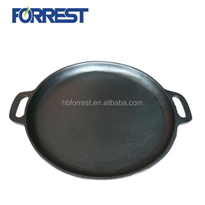 China Sustainable Shower Pan Paella Pans Copper Based Cast Iron Pans for sale