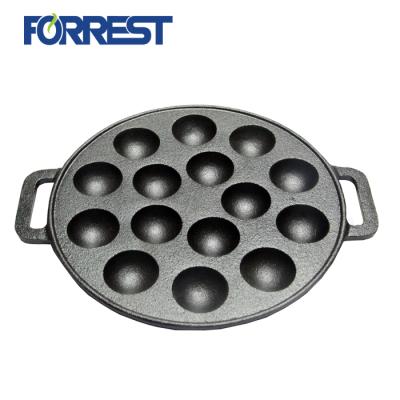 China Non-Stick Cast Iron Cast Iron Pie Cake Pan Durable Pizza Pan Non-Stick Cookware Mold for sale