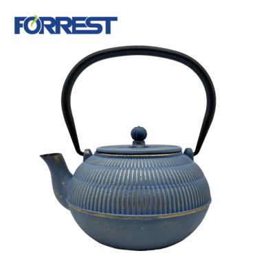 China Sustainable antique cast iron kettle; delicate cast iron teapot for sale