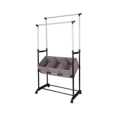 China (Size) Low Moq Adjustable Designer Clothing Racks Display for sale