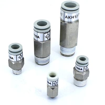 China Factory SMC AKH Series AKH10A-04S / AKH10B-04S Quick Replacement of Pneumatic One Way Check Valve Components for sale