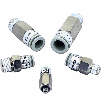 China Factory SMC AKH Series AKH12A-03s /04S AKH12B-03s/04S Quick Replacement of Pneumatic Components for One Way Check Valves for sale