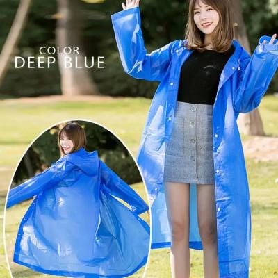 China Single-person Rainwear Wholesale disposable raincoats travel ponchos spot adult one-piece party raincoats EVA children's raincoats Hot manufacturers for sale