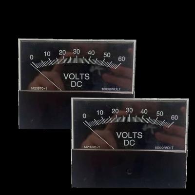 中国 Temperature Resistance Voltage Panel Meter  Auto Gauge 60v Voltage Analog 販売のため