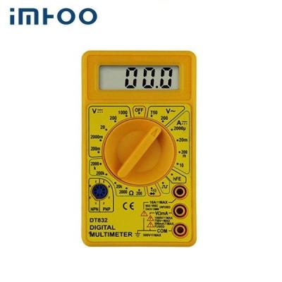 Κίνα Pocket size 832/830D digital multimeter  handheld 2000u-10A 200m-1000V προς πώληση