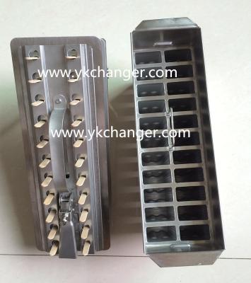 China Stainless steel popsicle molds ice mold 2x11 22cavities 90ml megamix fit finamac Turbo 8 for sale