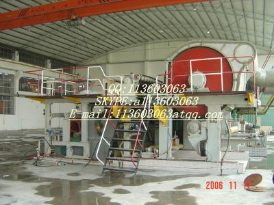 China Single Cylinder And Single Wire Toilet Paper Machine for sale