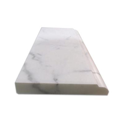 China Modern High Quality Custom Calacatta Marble Base Panel Casting Luxury Home Decorative Trim for sale