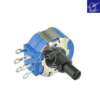 China Carbon Composition Potentiometer Rotary Detents RV28GP1 for sale