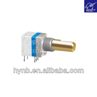 China Carbon seriflux japan b100k rotary double band volume potentiometer for sale