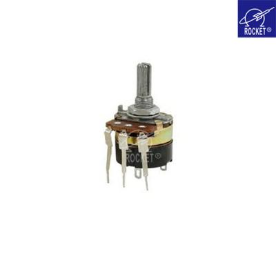 China 10K 20 turns precision potentiometer with knob WH138-1AK--3 for sale