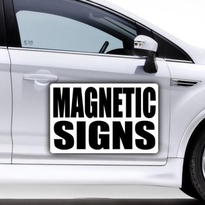 China Industrial Magnet Rubber Magnet Car Sticker, Vehicle Magnet Sign, Magnetic Car Advertising Sticker for sale