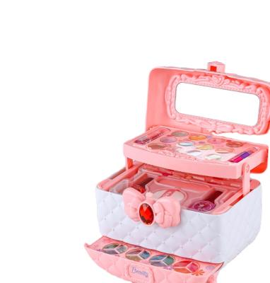 China Children's Play Room Makeup Nail Art Makeup Flower Rotating Makeup Box Set for sale