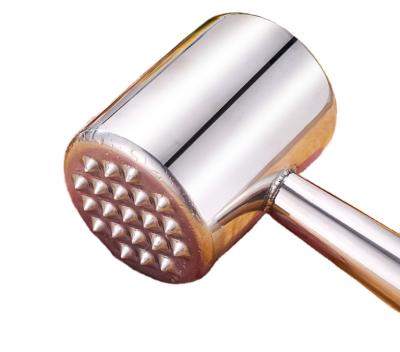 China Sustainable Household Stainless Steel Steak Hammer Stainless Steel Kitchen Pork Tenderizer Hammer for sale