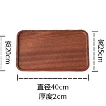 China Factory Wholesale Disposable Tableware Wooden Dish Set Japanese Style Wooden Tray for sale