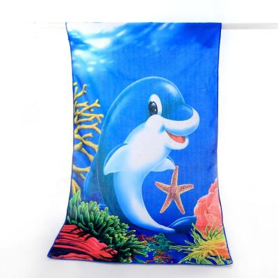 China QUICK DRY Custom Sublimation Printed Microfiber Thermal Transfer Towel for sale