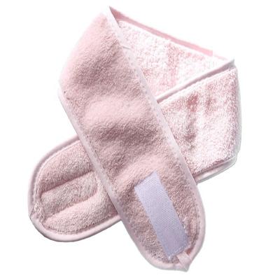 China QUICK DRY Cosmetic Shower Hair Salon Salon Yoga Makeup Microfiber Fabric Soft SPA Headband Bath For Women for sale