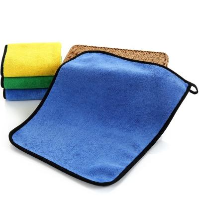 China Coral Fleece Microfiber Car Towel Microfiber QUICK DRY Car Cleaning Towel for sale