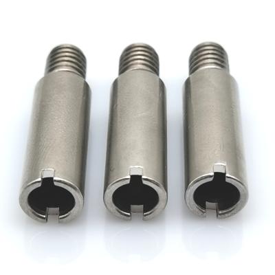 China GB/T 878 Flat Thread Male Thread White Blue Galvanized Pin, Tangent Bolt, Bolt Slotted Screw for sale