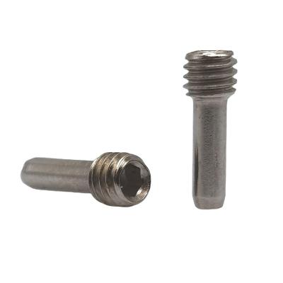 China Hemiteeth Inner Hexagonal Pan Half-Tooth Screw Grub Screw Flat-Finished for sale