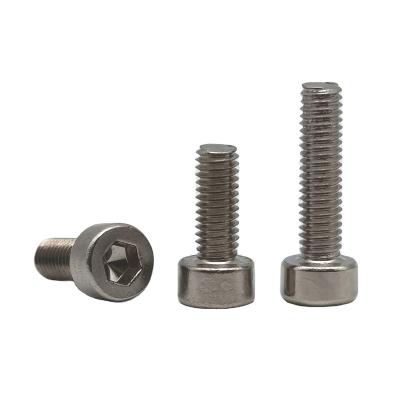 China Round Factory Socket Custom Cylindrical Head Hex Screws for sale