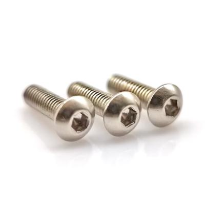 China Allen Head Cup Allen Key Screw Button Head GB70.2 Oval Machine Screws for sale