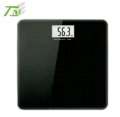 China With Scale Tray Simply Electric Body Scale Personal Digital Bathroom Scale for sale