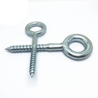 China Galvanized Metal Iron Big And Wood Eye Screw Vine Eye Bolt for sale