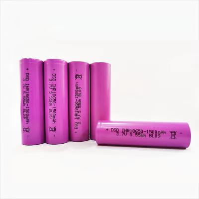 China High Quality High Density 18650 Lithium Ion Power Tool Battery Cell 3.7V 1500mAh 15C E-bikes and Scooters for sale