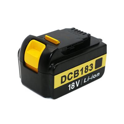 China Machine- replaceable cordless drill machines batteries for DeWALT DCB205 DCB206 DCB240 DCB183 DCB183B DCB184 DCB203 DCB204 for sale