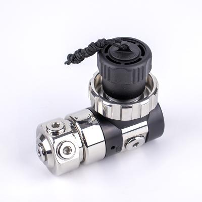 China 2 Port High Pressure & 5 low pressure ports; LP Ports Swivel Factory Scuba Kit Diving Speed ​​Regulator Piston First Stage Regulator Din for sale