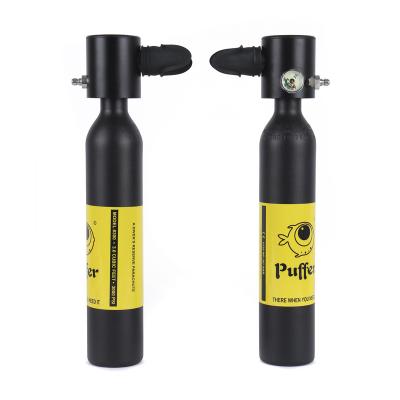 China Air Diving Hotdive 0.5L Air Diving Cylinder Mini Tank Snorkeling Breath Air Tank for sale